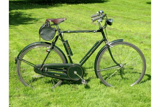 raleigh roadster bicycle 1950