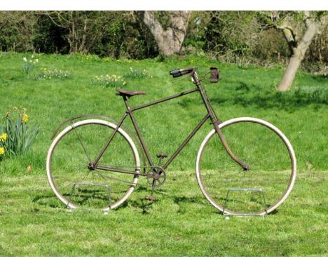 *A Diamond-Framed Safety Bicycle, having a 22-inch frame, 18-inch handlebars with a 30-inch front wheel and a 28-inch rear wh