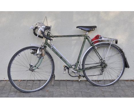 *A Raleigh 'Clubman'. Believed to date from the late 1940s, the frame number being present but indistinct,  it possesses a 22