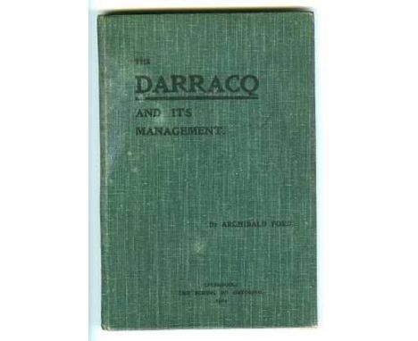 The 1904 Darracq and its Management by Archibald Ford of Liverpool,  a 69pp. booklet illustrating and describing the workings