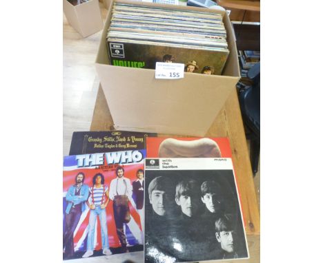 Records : 50+ albums - generally mix - including Beatles, Who, Rolling Stones etc