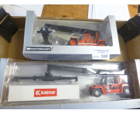 Diecast : Motor Art - Kalmar fork truck 1 : 50 scale - ref 100058 boxed fine cond