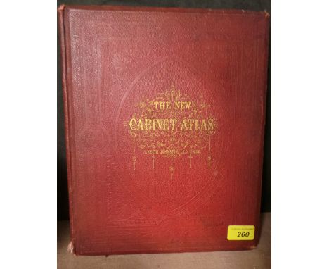 Keith Johnston, Cabinet Folio Atlas, dating 1879 