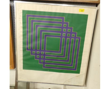 A signed lithograph OPart Brian Rice