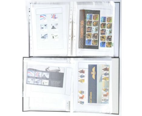 A large collection of British unfranked decimal stamps to include a large sum of first class stamps and decimal stamps for&nb