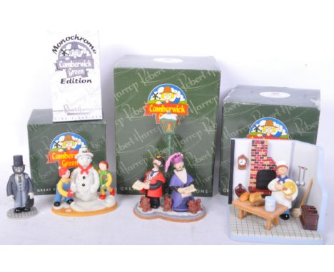 Camberwick Green – Robert Harrop – a collection of four statues / figurines. To include; CGCS03 Paddy &amp; Mary Murphy Windy