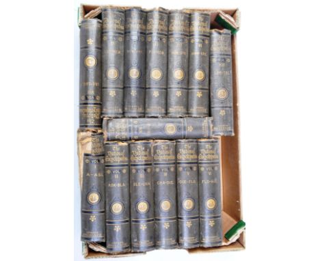 The National Encyclopedia - William Mackenzie - Published London 1880 - A collection of fourteen volumes of the Mackenzie Nat