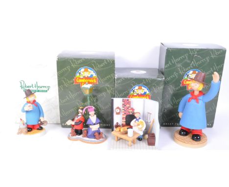Camberwick Green – Robert Harrop – a collection of four statues / figurines. To include; CGS01 Mikey Murphy in his bakery, pu