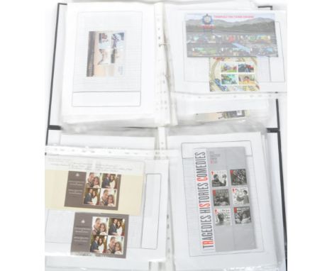 A large collection of British unfranked decimal stamps to include a large sum of first class stamps and decimal stamps for Th