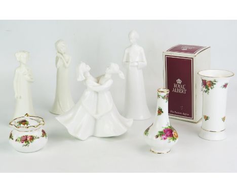 A Doulton figure group HN4077 Kindred Spirits, two Royal Worcester figures 'You're a Star' and 'Sweet Dreams', a Royal Vale f