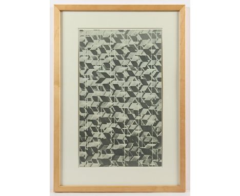 MACK, Heinz, "o.T.", Serigrafie/alubeschichtetem Karton, 36 x 21,5, R.