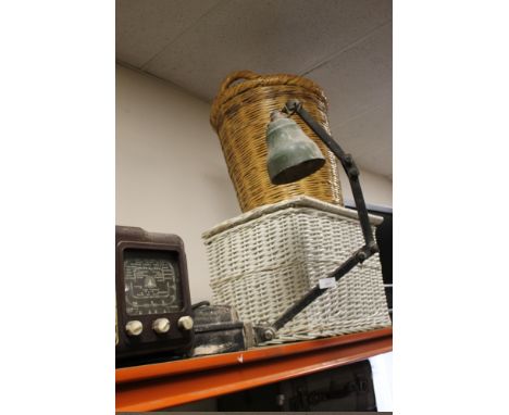 A VINTAGE MEMLO ANGLE POISE LAMP