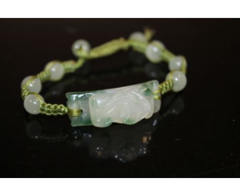 A JADE STYLE BRACELET 