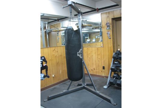 commercial heavy bag stand