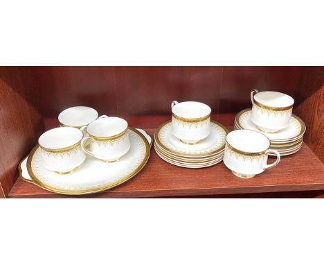 Paragon part tea service, good overall condition 
