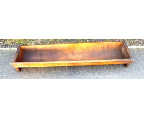 Vintage feeding troff, approximate measurements: Length 60 inches 
