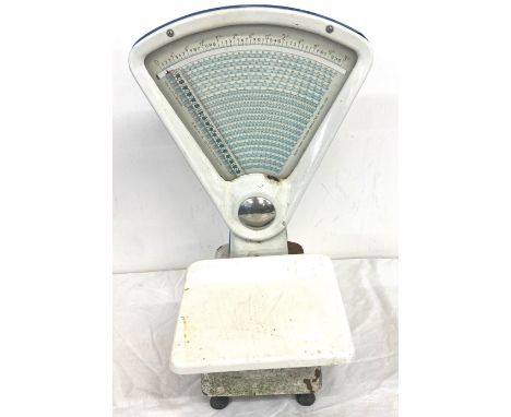 Set vintage fan scales 