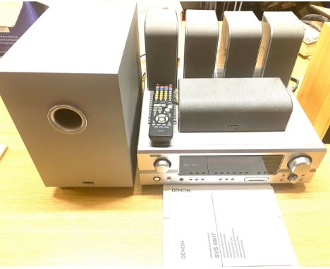 Denon Surround receiver AVR-1306, speaker system pack SYS-56HT 