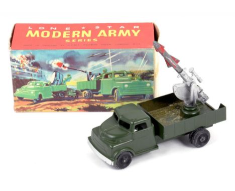 LONE STAR TOYS MODERN ARMY SERIES ROCKET BATTERY LORRY, BOXED