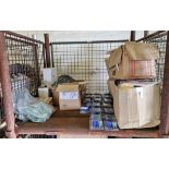 Assorted consumables - Jubilee clips of varying sizes, leakmate emergency leak kits,