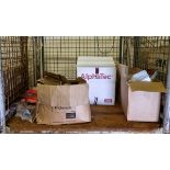 Hand sanitisers, ear plugs, goggles and disposable hooded coveralls