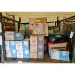 Wine glasses - assorted size and type