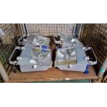 4x Fitzgerald 400w metal halide lamps