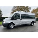 Ford Transit 350 14-seater minibus - 2013 - 75,213 miles - 2.2L diesel - MOT until 7th Oct 2024