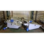 4x Fitzgerald 400w metal halide lamps