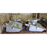 4x Fitzgerald 400w metal halide lamps