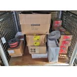 DIY consumables - assorted sanding belts, twiststrips and 13x Scotch-Brite 203 x 25 x 26mm deburring