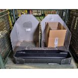 Dennis Eagle Ltd vehicle parts and spares - muffler heat shields (1046062#DE), rear crossmember