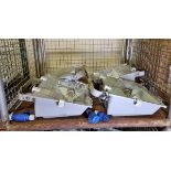 4x Fitzgerald 400w metal halide lamps