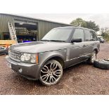 Range Rover Vogue TDV8 3.6L turbo diesel, 139103 miles, no MOT, log book in hand. Starts and drives