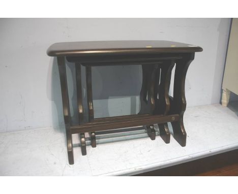 An Ercol nest of tables
