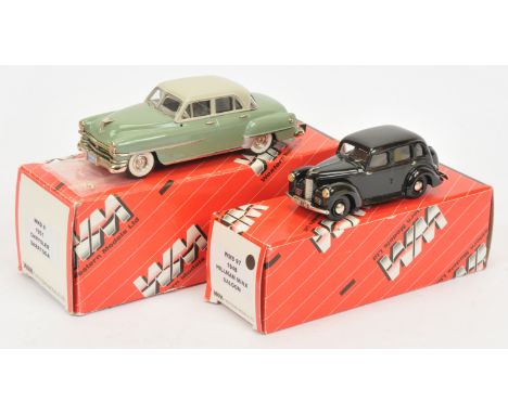 Western Models 1:43 Scale Boxed Pair, to include WKD8 1951 Chrysler Saratoga &amp; WMS97 1948 Hillman Minx Saloon. Excellent 