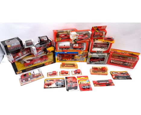Bburago, Maisto, Polistil &amp; Similar Fire Service Vehicle Group, conditions generally appear to be Good to Excellent, some
