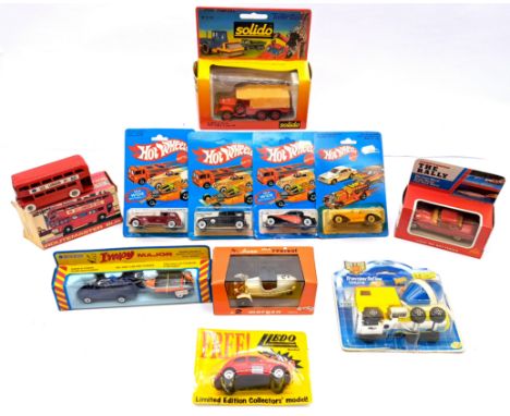 Lone Star, Solido, Mattel Hot Wheels &amp; Similar Mixed Vehicle Group, to include Lone Star Routemaster Bus, and others, con