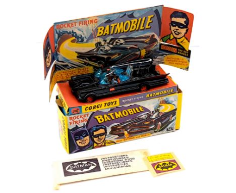Corgi Toys 267 Batman Batmobile, Excellent, within Good box. See photo