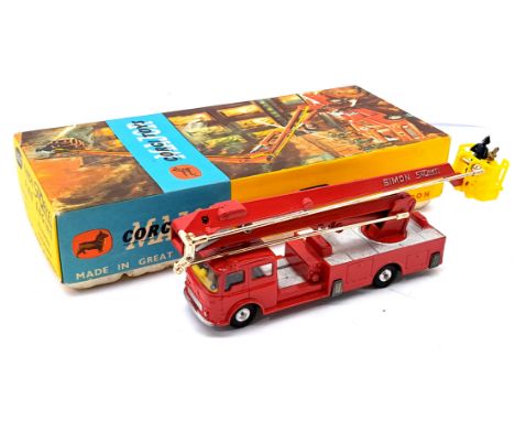 Corgi Toys 1127 Simon Snorkel Fire Engine, Good to Good Plus, within Good box. See photo