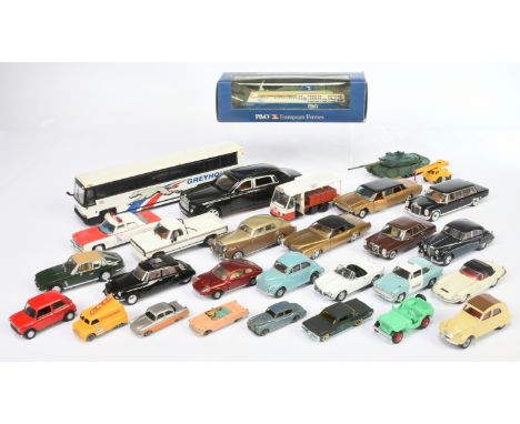 Corgi, Dinky, Neo &amp; Similar Unboxed Mixed Scale Vehicle Group, conditions generally appear to be Fair to Good Plus. See p