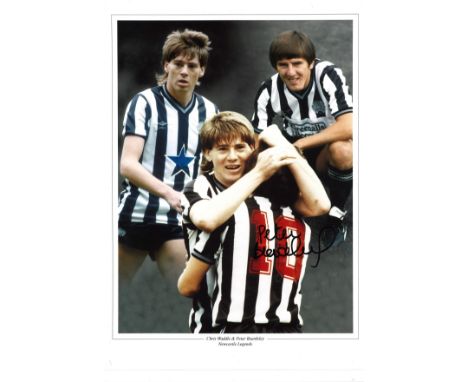 Peter Beardsley Newcastle Football High Quality 16 x 12 inch Signed football photograph. Peter Andrew Beardsley MBE born 18 J