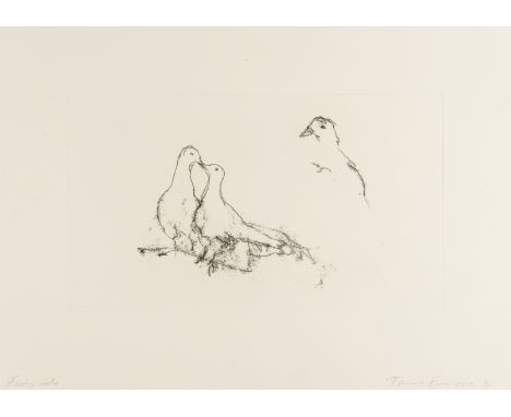 Tracey Emin (b.1963)Feeling SafeEtching, 2012, signed, titled, dated and numbered from the edition of 120 in pencil, on wove 