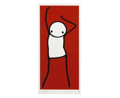 STIK (b.1979)DancerDigital pigment print in colours, 2011, on stiff wove paper, signed with the artist's Stik figure and numb