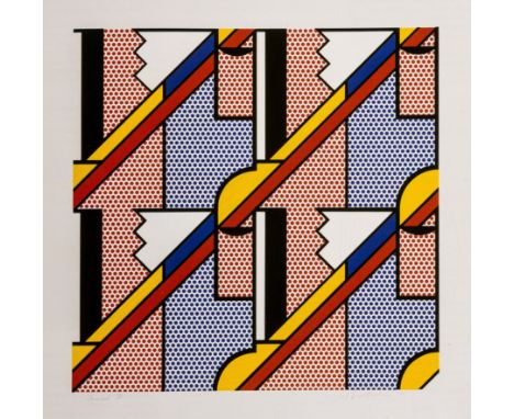 Roy Lichtenstein (1923-1997)Modern Print (Corlett 103)Lithograph with screenprint in colours, 1971, signed, dated and numbere