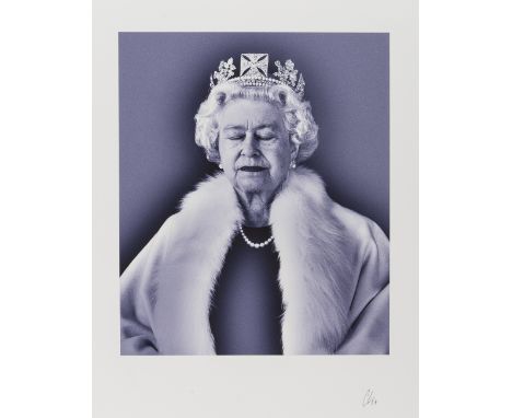 Chris Levine (b.1960)Lightness of Being (Blue)Archival inkjet print, 2017, initialled, dated and numbered from the edition of