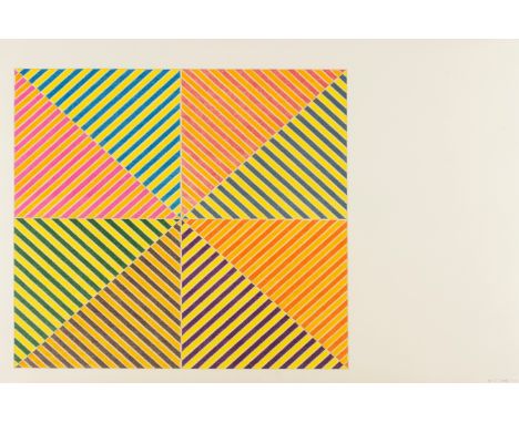 Frank Stella (b.1936)Sidi Ifni (Axsom 91)Offset lithograph, 1973, signed and dated in pencil, numbered from the edition of 12