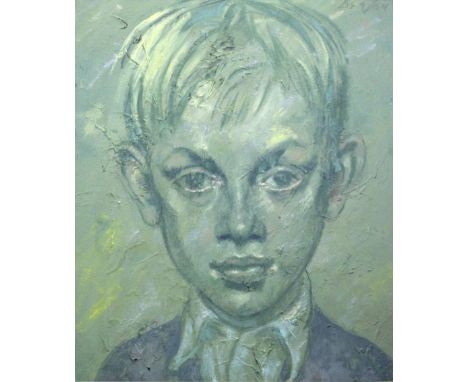 •SIR CECIL BEATON, CBE (1904-1980) PORTRAIT OF VALENTINE LAMB, 1950 Signed in pencil, oil on canvas 59 x 48.5cm. * Lamb (1939