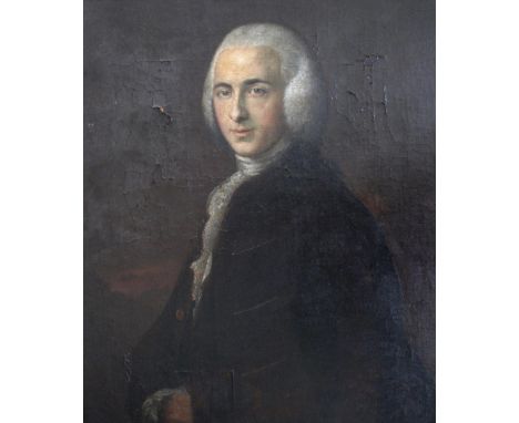 FOLLOWER OF RICHARD BROMPTON (1734-1783)PORTRAIT OF A GENTLEMAN, WILLIAM LUCAS (1736-1818), SURGEON, MARRIED ELIZABETH DE NEU