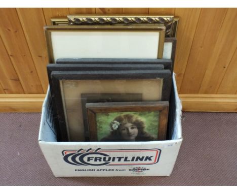 Various pictures, prints and framed tiles